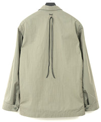 Load image into Gallery viewer, Washer Dyed Cotton & Nylon Weather Cloth Military Shirts Blouson - OLIVE