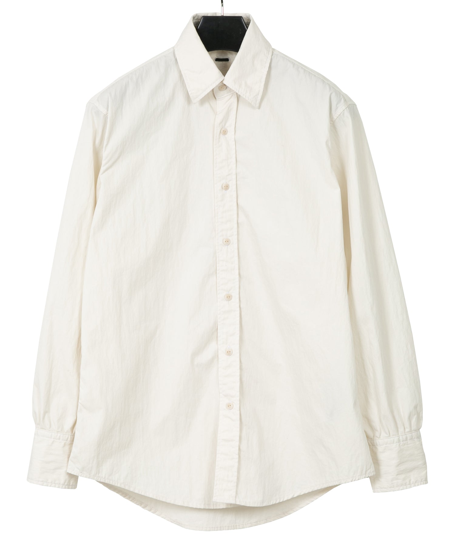 Load image into Gallery viewer, Washer Dyed Cotton & Nylon Weather Cloth Shirts - WHITE