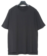 Load image into Gallery viewer, Hight Twisted Single Jersey H/S T-Shirts - BLACK