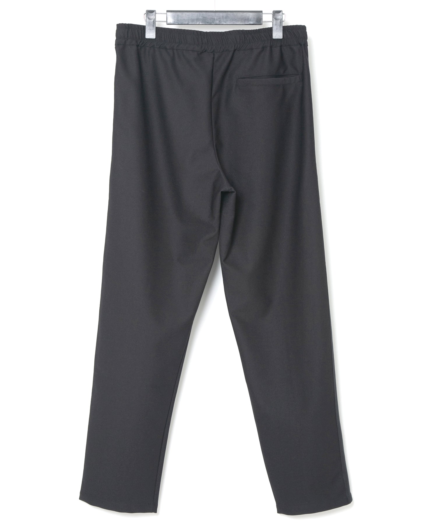 Load image into Gallery viewer, Polyester Cupra Nylon Jersey Track Tapered Pants - BLACK