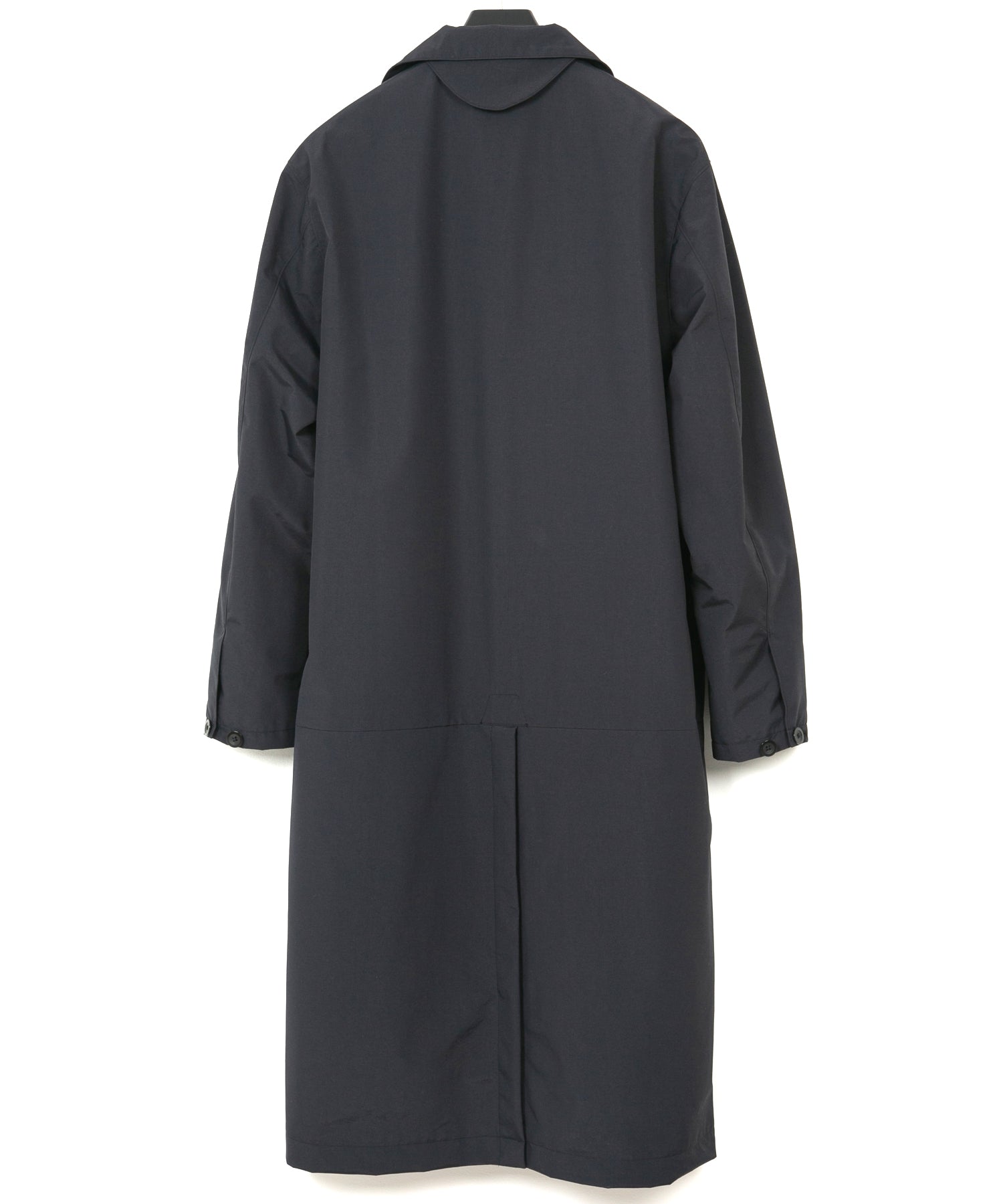 Load image into Gallery viewer, Three Layer Waterproof Taslan Taffeta Biker Long Coat - BLACK