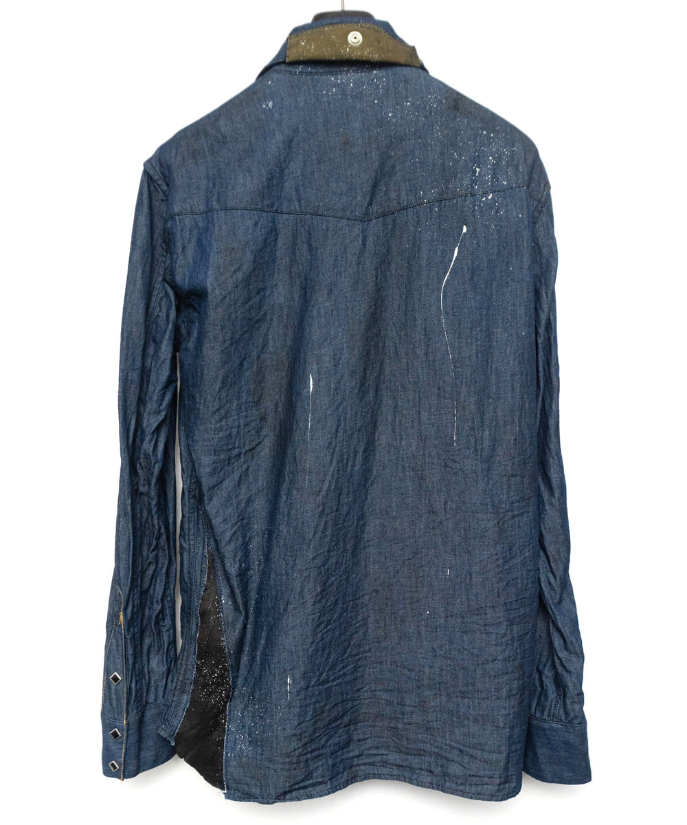 定価43000 新品 本物 STRUM シャツ STC070-03 M ストラム 1004 STRUM⁄ストラム STC093-0 8oz 三つ綾 ムラ糸デニムシャツ