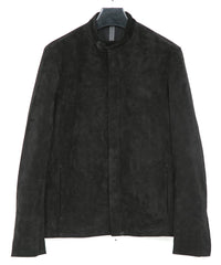 Load image into Gallery viewer, Suede Horsehide JUDE Single Riders Jacket - BLACK