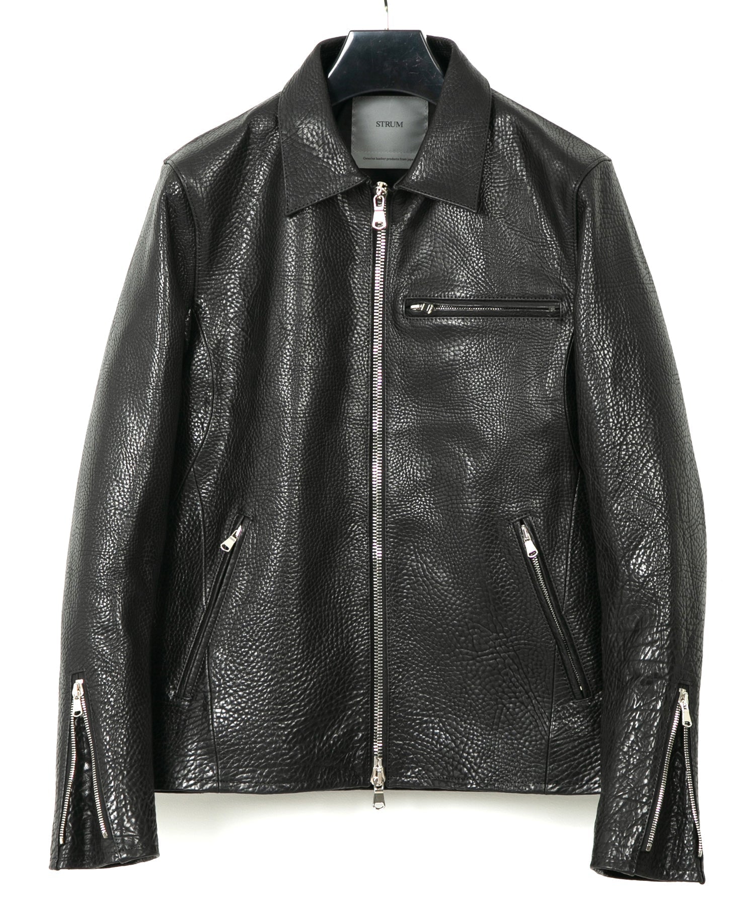 Load image into Gallery viewer, Pit Vegetable Full Tanned Shrunk Steerhide M.VINCENTS - BLACKSingle Riders