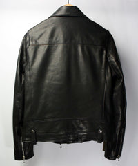 Load image into Gallery viewer, Lucinda Spain Entrefino Lamb Double Riders Jacket / Black
