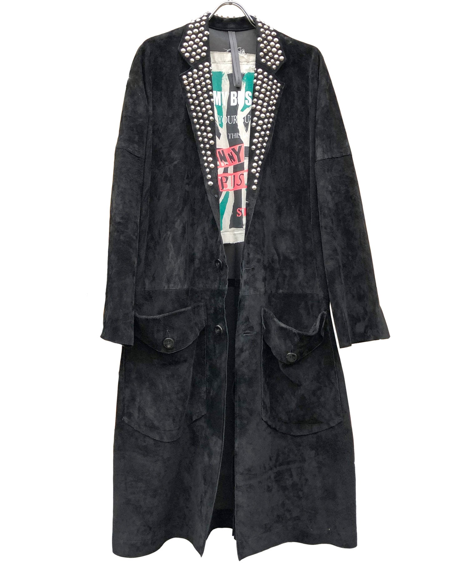 Load image into Gallery viewer, STRUM x JOHNNY BUSINESS Domestic Calf Suede Overcoat Type.JB
