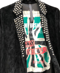Load image into Gallery viewer, STRUM x JOHNNY BUSINESS Domestic Calf Suede Overcoat Type.JB