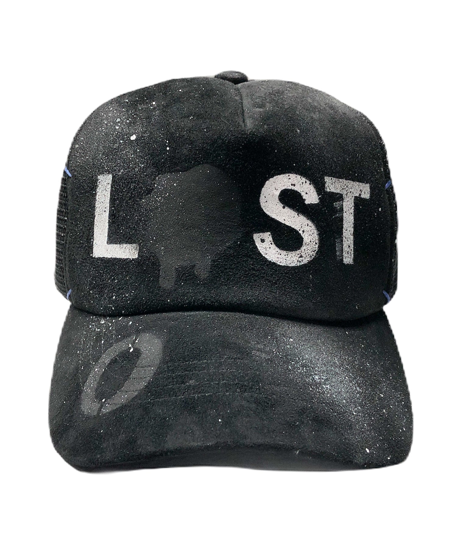 画像をギャラリービューアに読み込む, STRUM デザイナーカスタムメイド ゴートスエード レザーメッシュキャップ "LOST" Ver.1