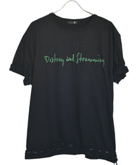 画像をギャラリービューアに読み込む, STRUM × JOHNNY BUSINESS『Destroy and Strumming』Tシャツ - ブラック