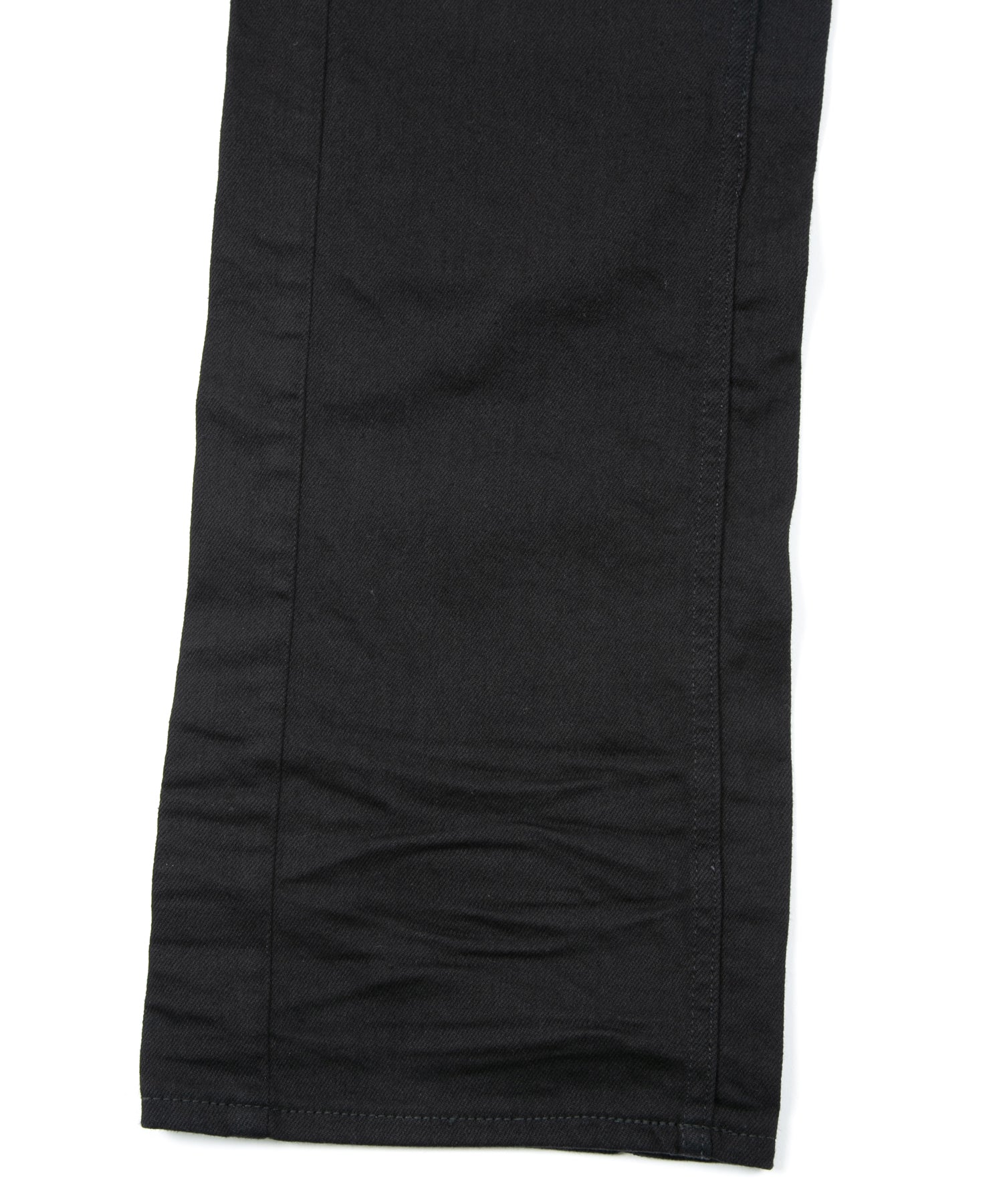 Load image into Gallery viewer, 11oz Organic Cotton Stretch Denim Box Wide Straight Jeans - BLACK