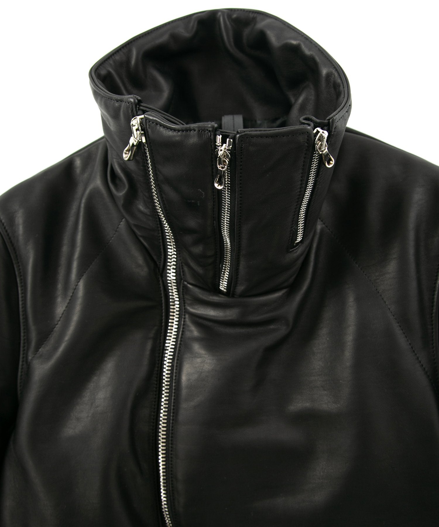 Load image into Gallery viewer, French Horse hide "TUAREG" Highneck Down Blouson