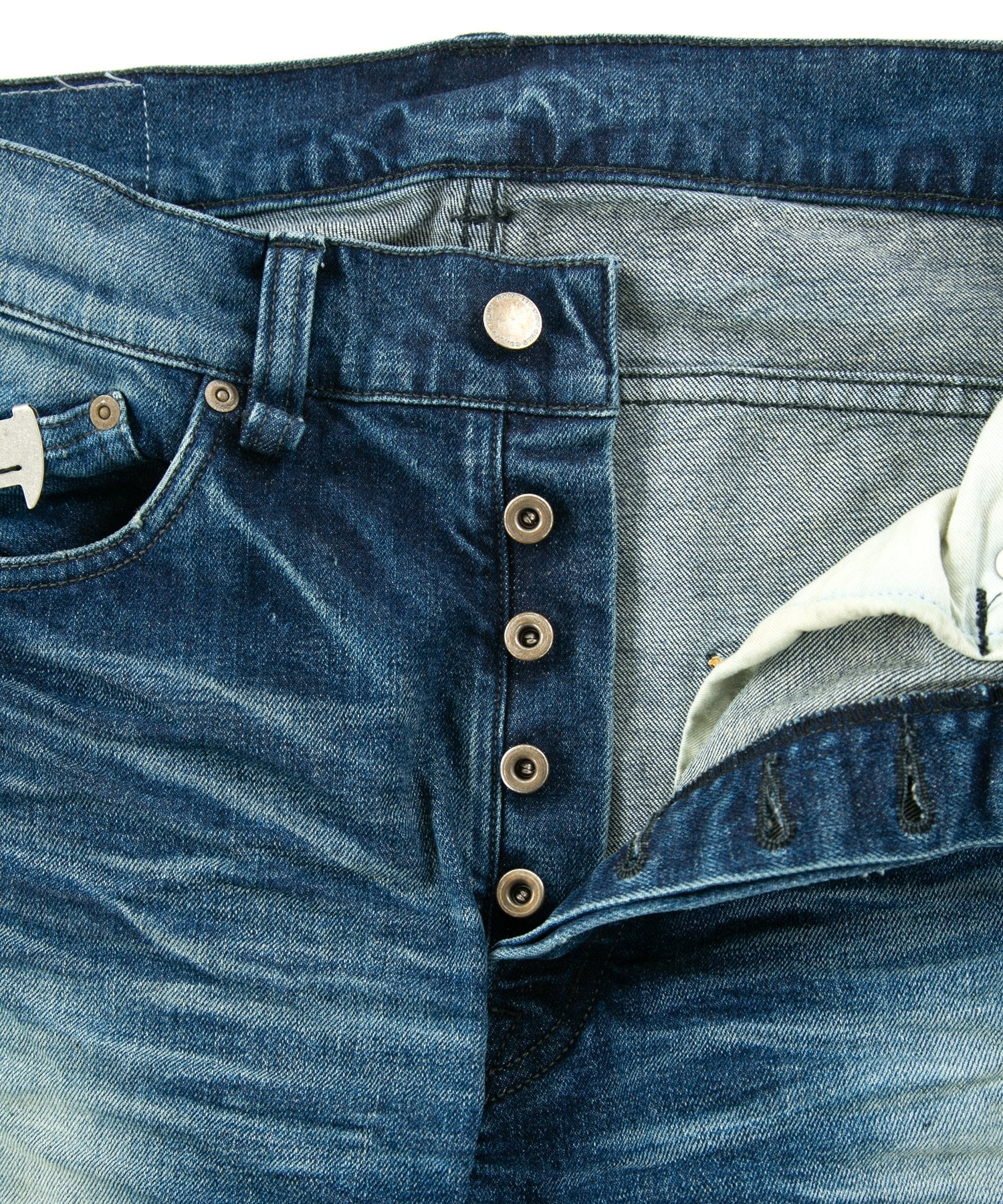 Load image into Gallery viewer, 12.5oz Organic Cotton Stretch Denim Regular Straight Jeans - INDIGO