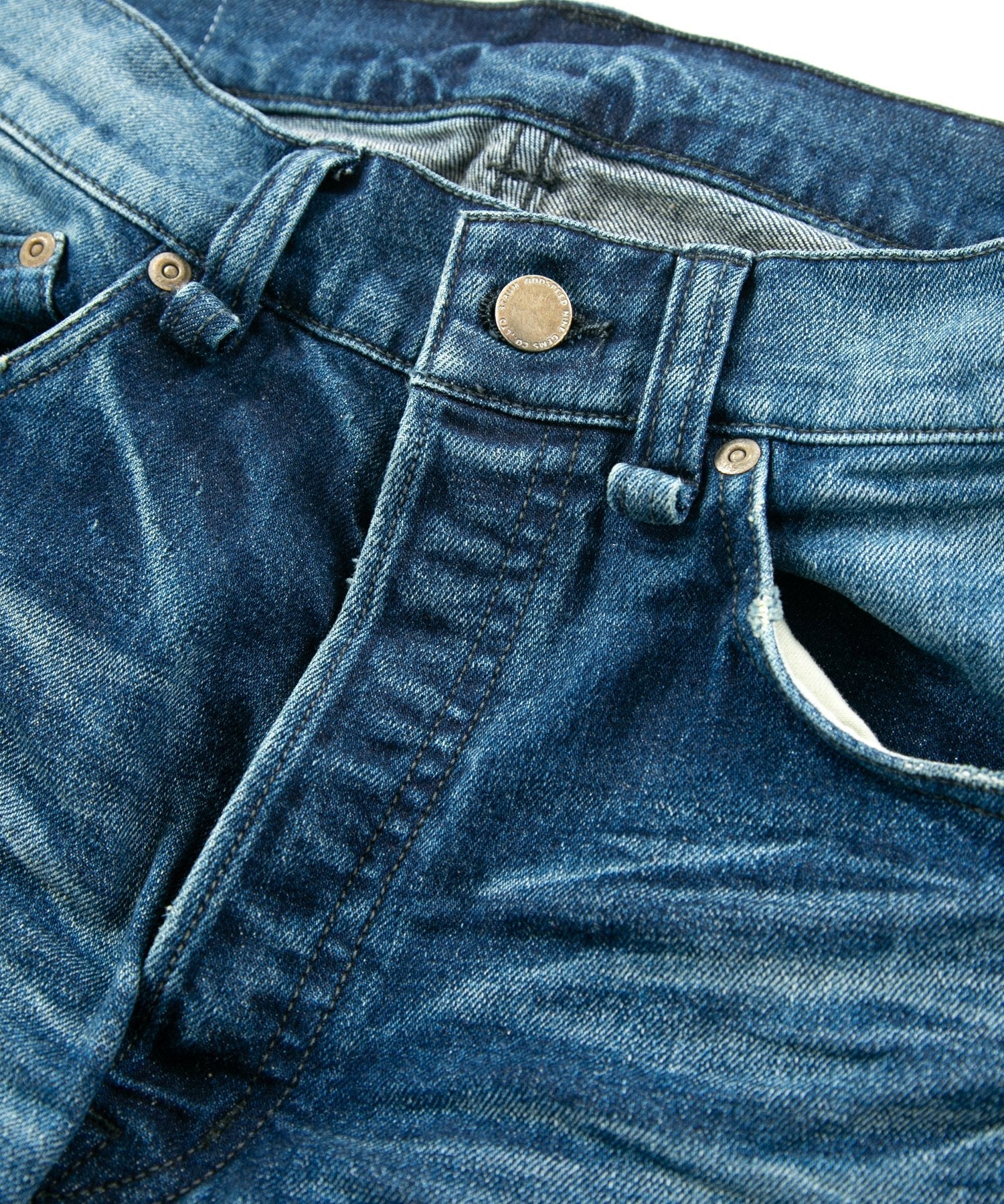 Load image into Gallery viewer, 12.5oz Organic Cotton Stretch Denim Regular Straight Jeans - INDIGO