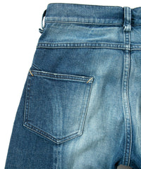 Load image into Gallery viewer, 12.5oz Organic Cotton Stretch Denim Regular Straight Jeans - INDIGO