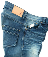 Load image into Gallery viewer, 12.5oz Organic Cotton Stretch Denim Regular Straight Jeans - INDIGO