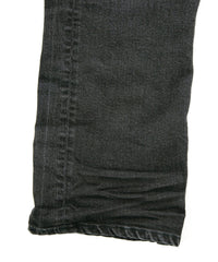 Load image into Gallery viewer, 11oz Organic Cotton Stretch Denim Regular Straight Jeans - BLACK