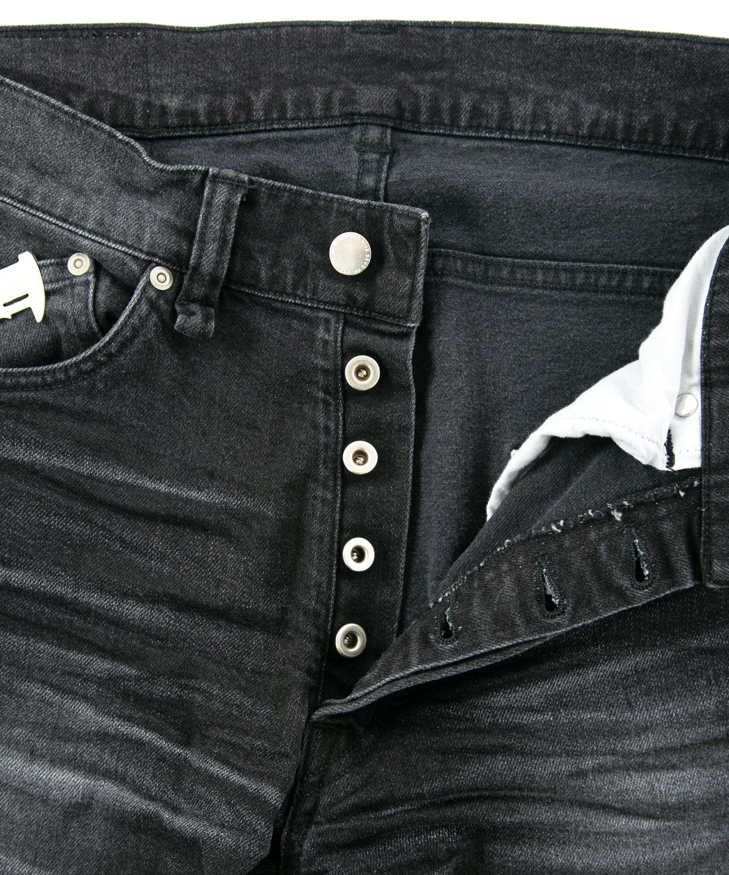 Load image into Gallery viewer, 11oz Organic Cotton Stretch Denim Regular Straight Jeans - BLACK