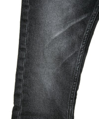 Load image into Gallery viewer, 11oz Organic Cotton Stretch Denim "SKINNY JOHN" Skinny Jeans USED PROCESSING / BLACK