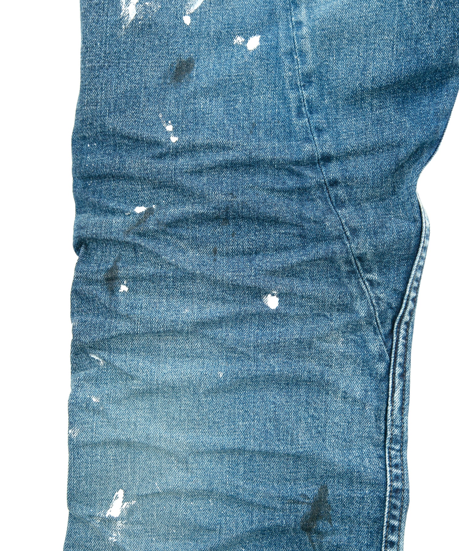 Load image into Gallery viewer, 12.5oz Organic Cotton Stretch Denim "1977" Regular Straight Jeans 100 YEARS PROCESSING / INDIGO