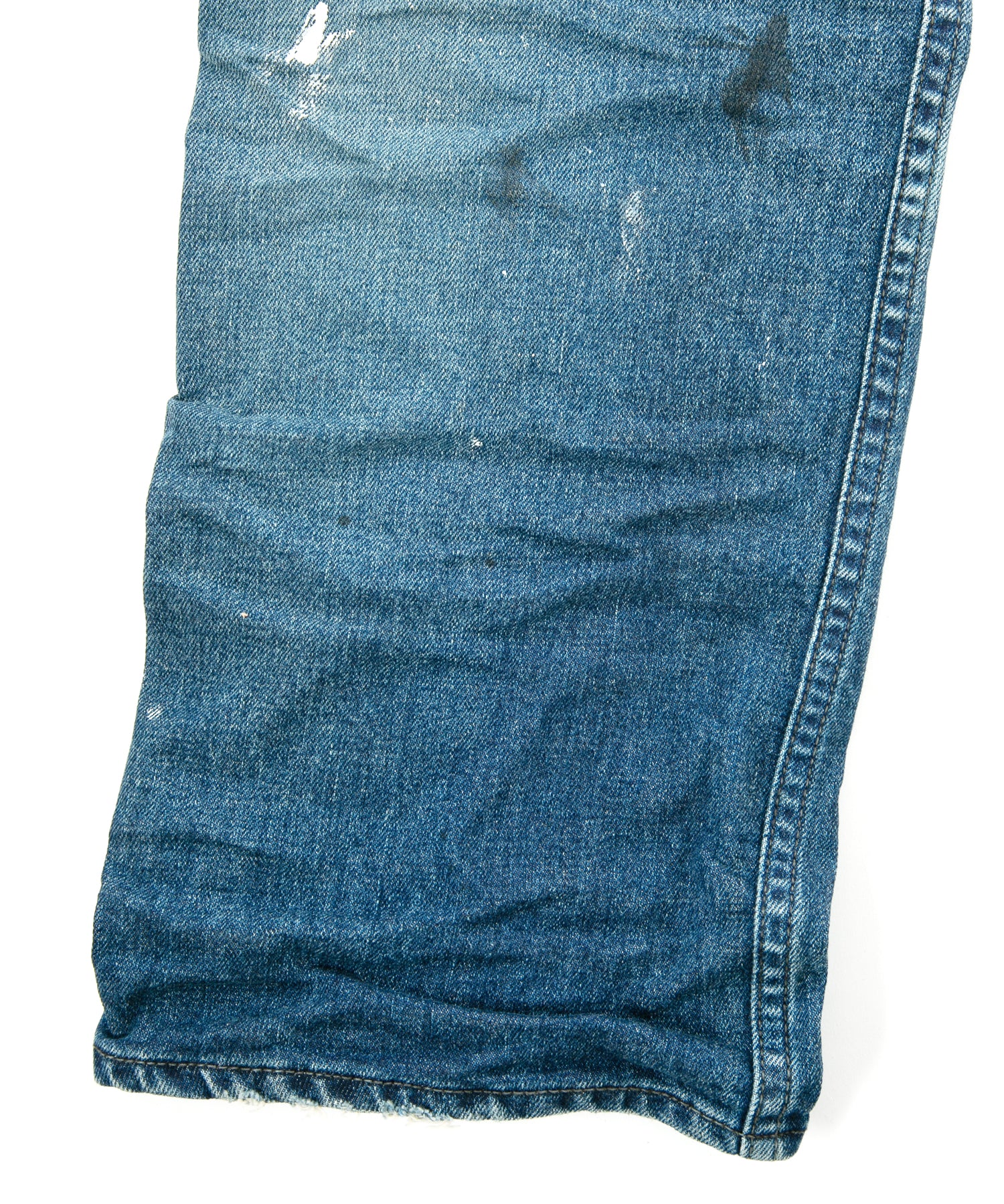 Load image into Gallery viewer, 12.5oz Organic Cotton Stretch Denim "1977" Regular Straight Jeans 100 YEARS PROCESSING / INDIGO