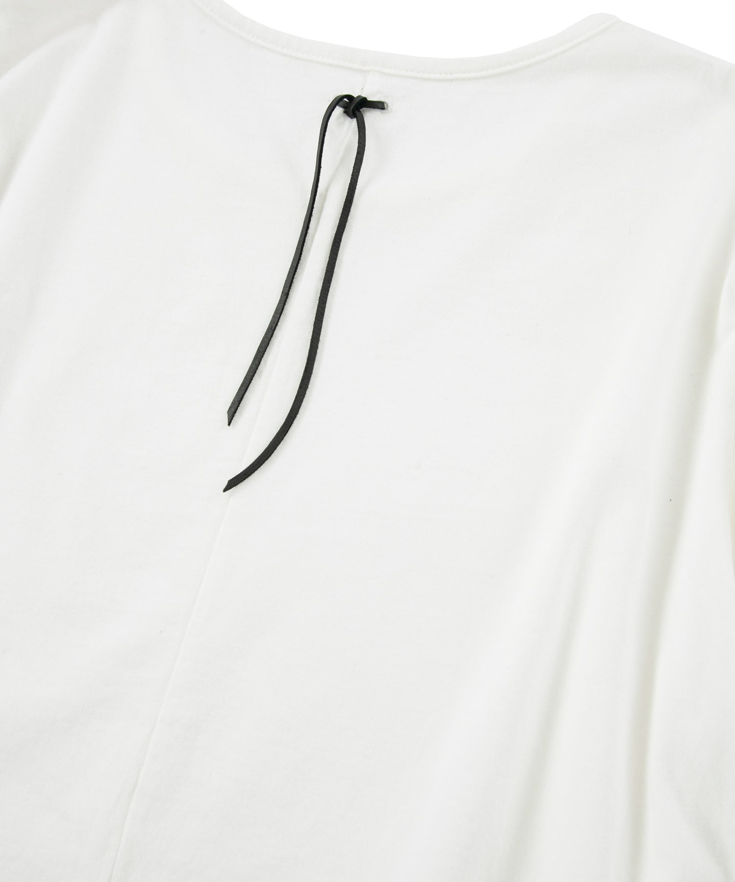 画像をギャラリービューアに読み込む, 30/- ナチュラルソフト天竺 クルーネック ロングスリーブ T シャツ - WHITE