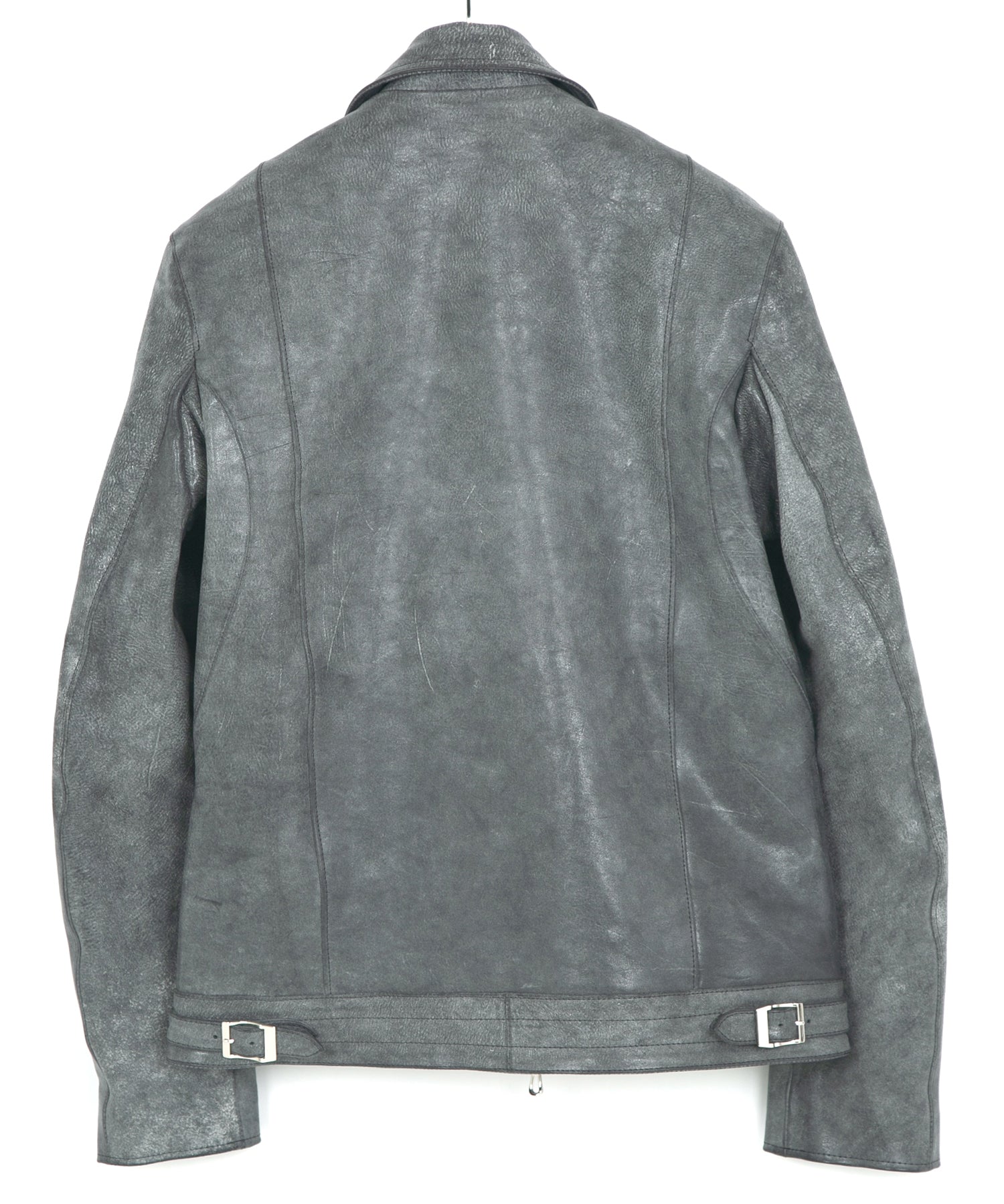 Load image into Gallery viewer, Waxed Pit Vegetable Full Tanned Shrank Horse hide  "SPEEDER" Double Riders - WHITE