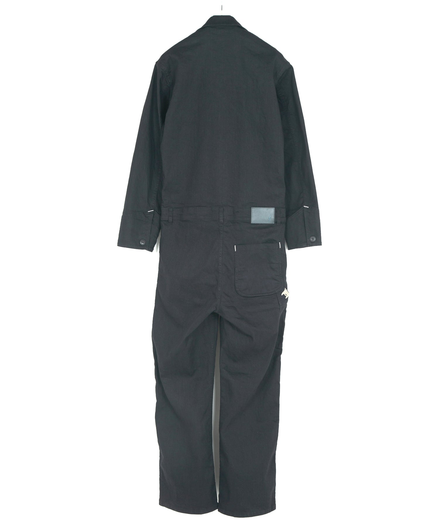 Load image into Gallery viewer, 10oz Organic Cotton Stretch Denim "Over Drive" Engineer Coverall - BLACK