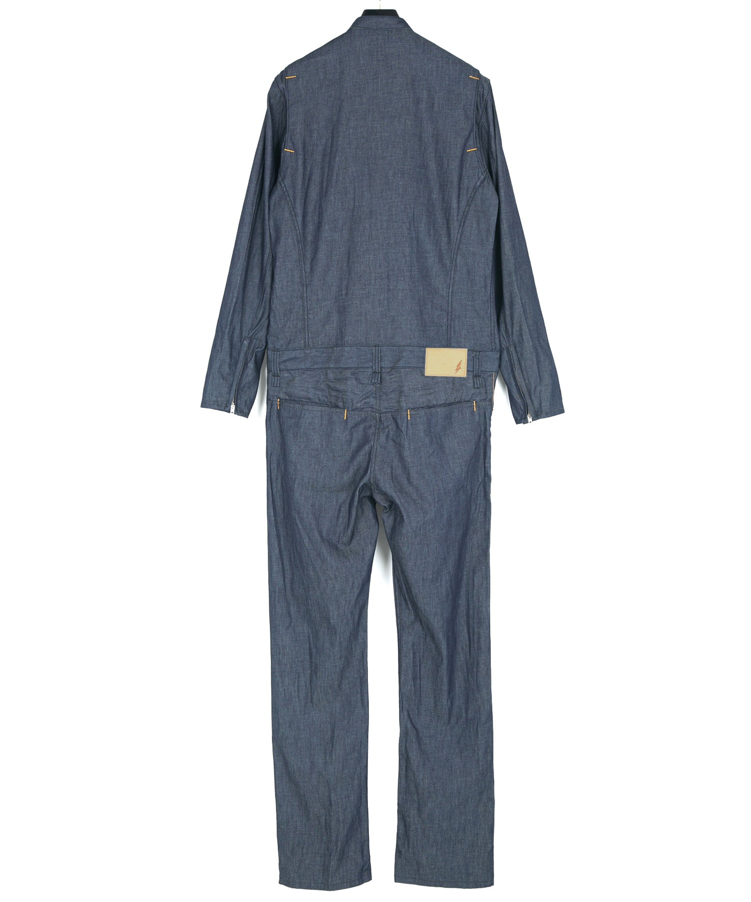 Load image into Gallery viewer, 6oz Organic Cotton Denim Single Riders Coveralls - INDIGO