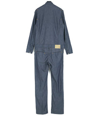 Load image into Gallery viewer, 6oz Organic Cotton Denim Single Riders Coveralls - INDIGO