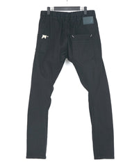 Load image into Gallery viewer, 10oz Organic Cotton Stretch Denim "Easy Lyla" 3D Easy Wide - BLACK