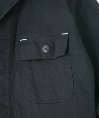 Load image into Gallery viewer, 10oz Organic Cotton Stretch Denim "Over Drive" Engineer Coverall - BLACK