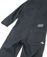Load image into Gallery viewer, 10oz Organic Cotton Stretch Denim "Over Drive" Engineer Coverall - BLACK