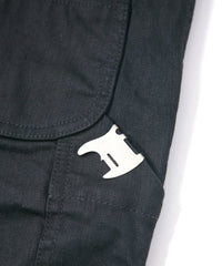 Load image into Gallery viewer, 10oz Organic Cotton Stretch Denim "Over Drive" Engineer Coverall - BLACK