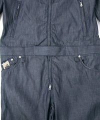 Load image into Gallery viewer, 6oz Organic Cotton Denim Single Riders Coveralls - INDIGO