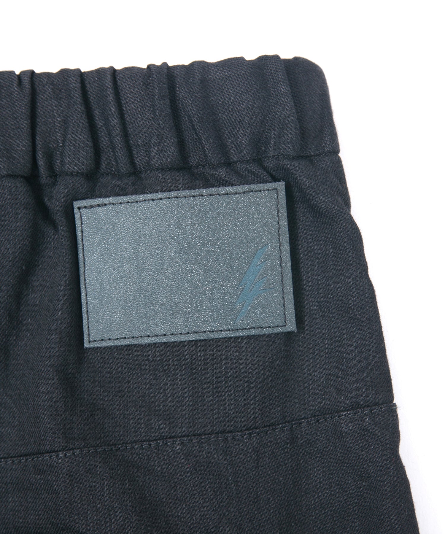 Load image into Gallery viewer, 10oz Organic Cotton Stretch Denim "Easy Lyla" 3D Easy Wide - BLACK