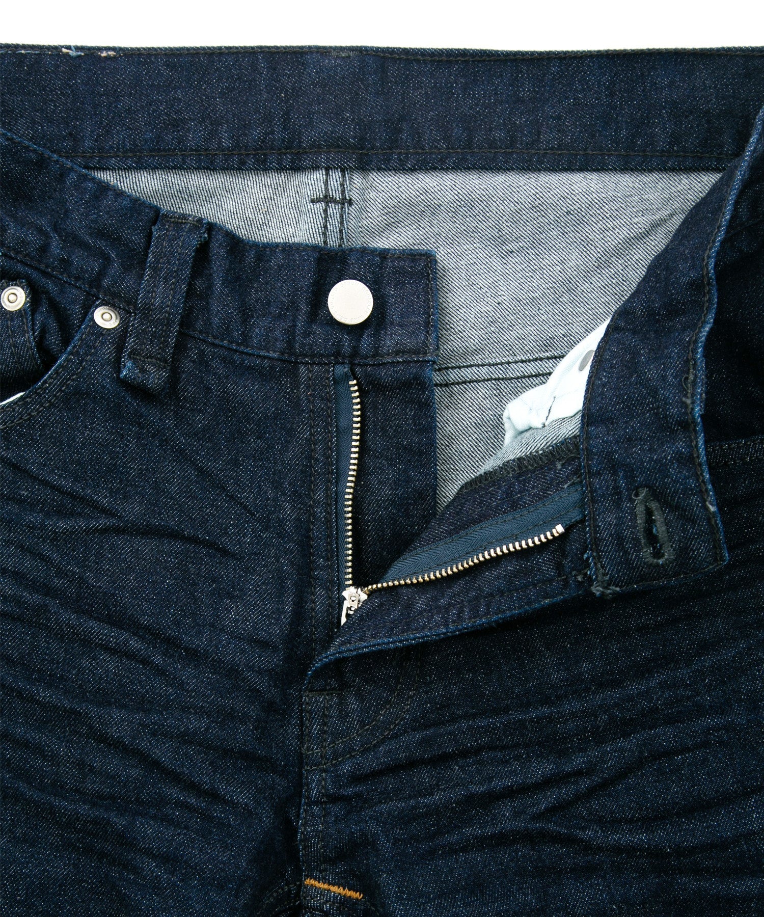 Load image into Gallery viewer, 12.5oz Organic Cotton Stretch Denim Tight Straight Jeans - INDIGO