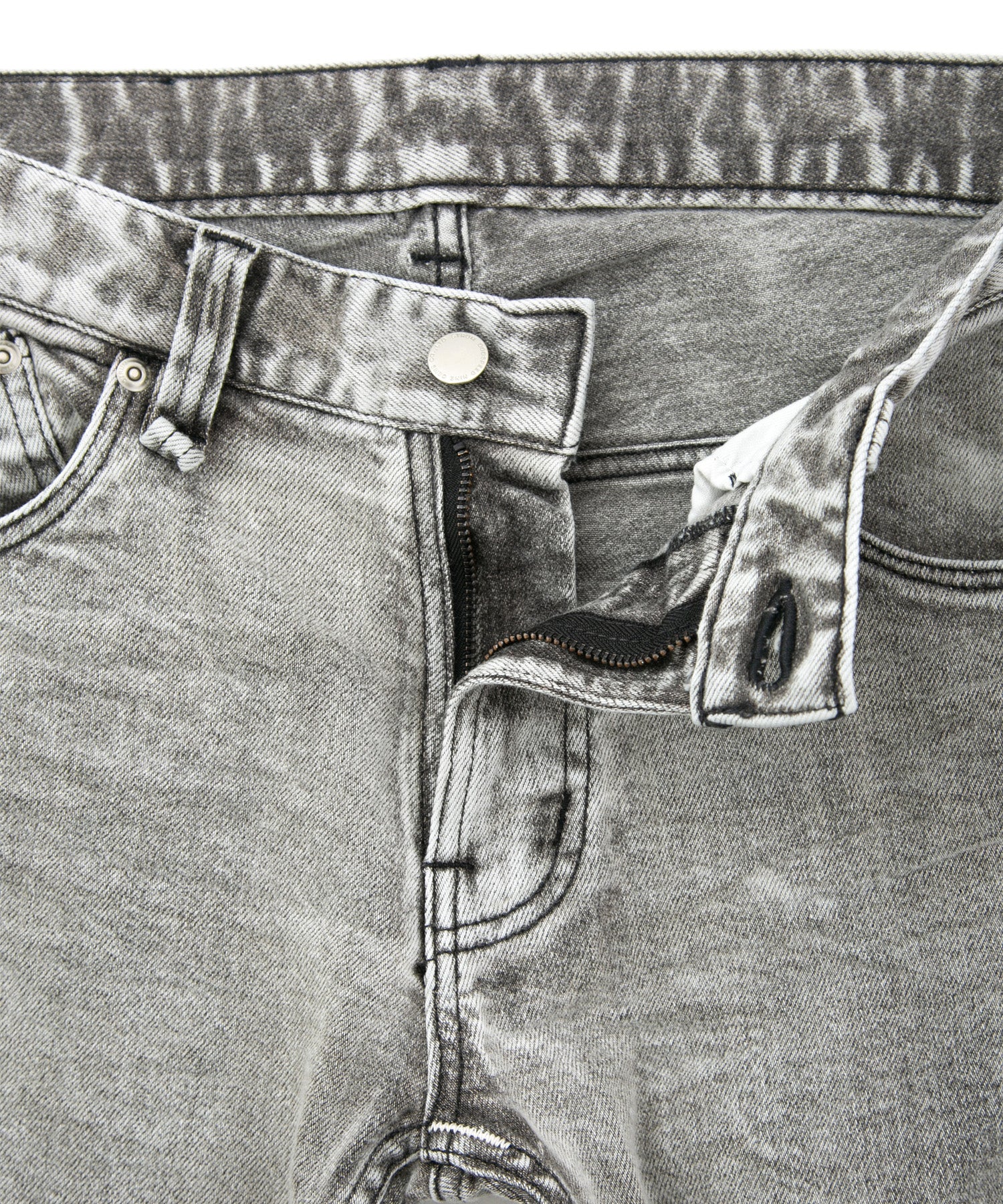 Load image into Gallery viewer, 11oz Organic Cotton Stretch Denim Tight Straight Jeans / WHITE