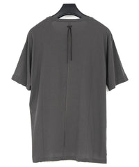 Load image into Gallery viewer, Hard Twist Cotton Oversize Crew Neck T-shirt - GRAY