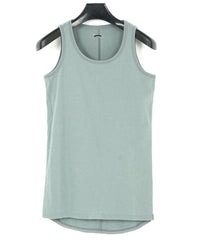 Load image into Gallery viewer, Natural Soft Cotton Tank Top - BLUE GRAY