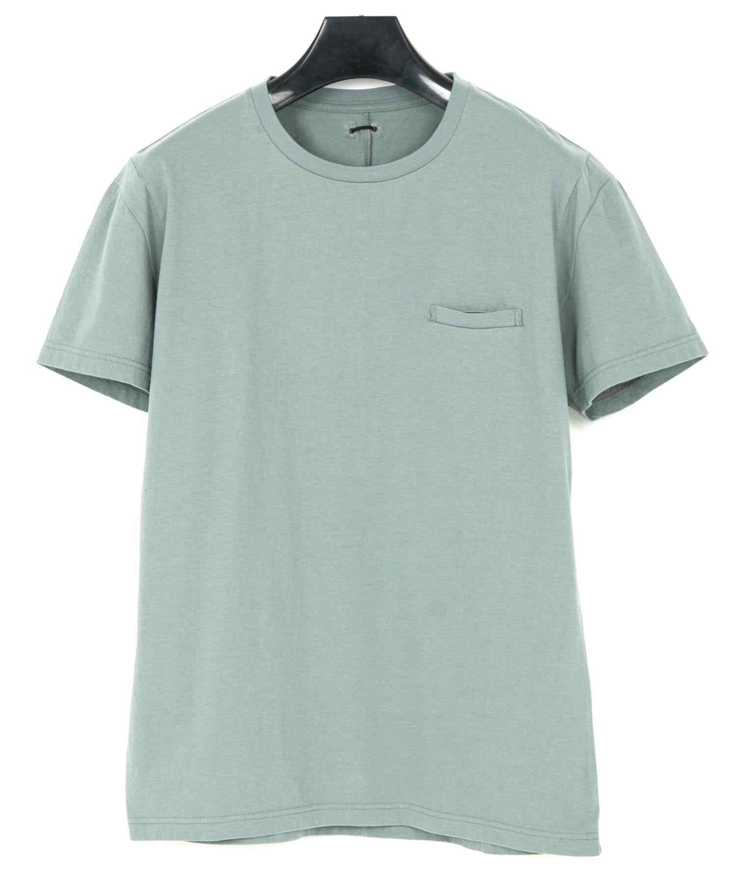 Load image into Gallery viewer, Natural Soft Cotton Crew Neck T-shirt - BLUE GRAY