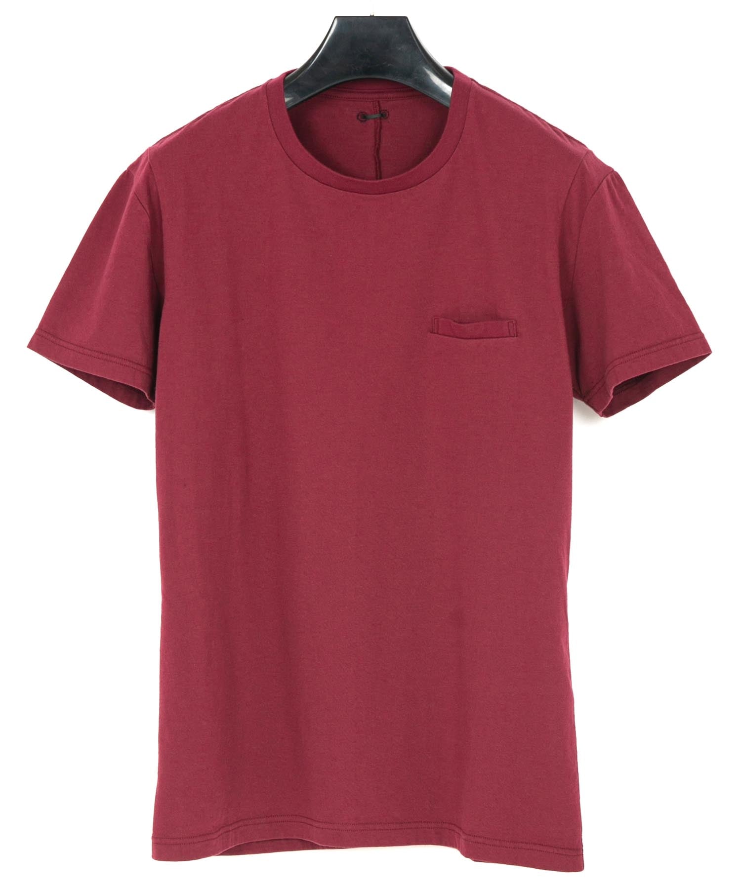 Load image into Gallery viewer, Natural Soft Cotton Crew Neck T-shirt - WINE