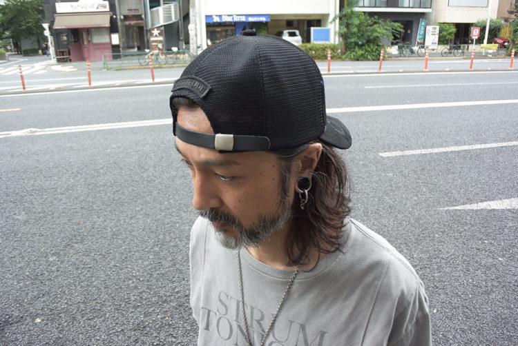 画像をギャラリービューアに読み込む, STRUM デザイナーカスタムメイド ゴートスエード レザーメッシュキャップ "LOST" Ver.1