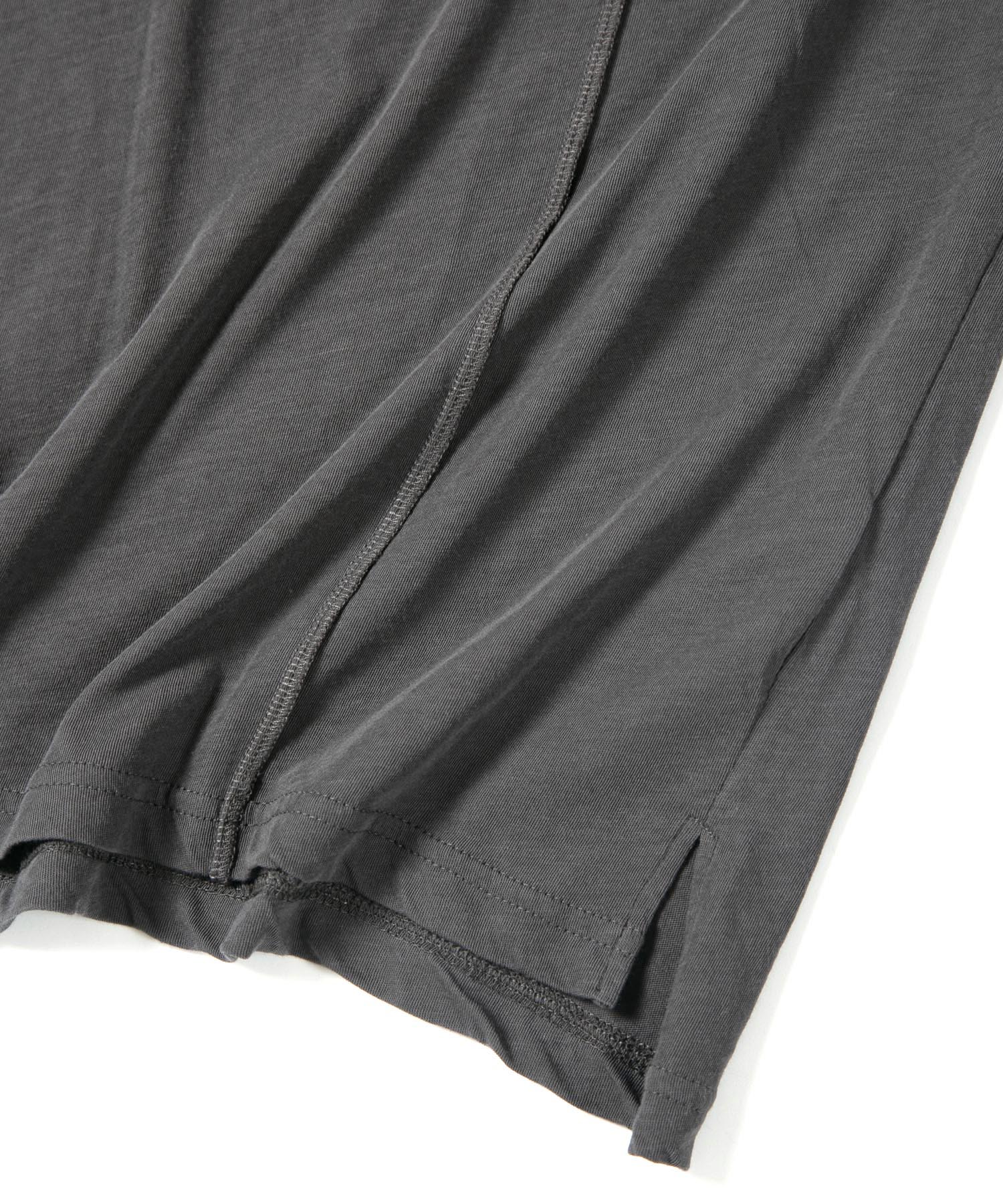 Load image into Gallery viewer, Hard Twist Cotton Oversize Crew Neck T-shirt - GRAY