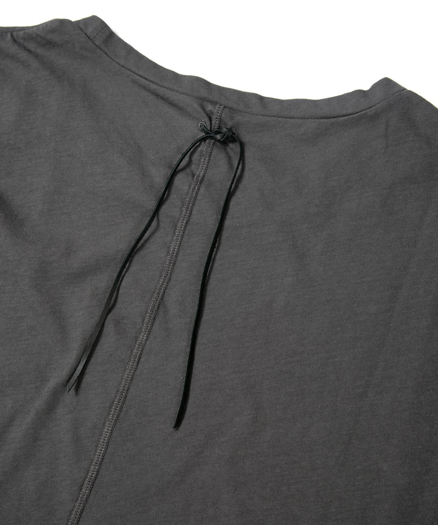 Load image into Gallery viewer, Hard Twist Cotton Over Size Sleeveless Cut&Sewn - GRAY