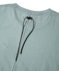 Load image into Gallery viewer, Natural Soft Cotton Crew Neck T-shirt - BLUE GRAY