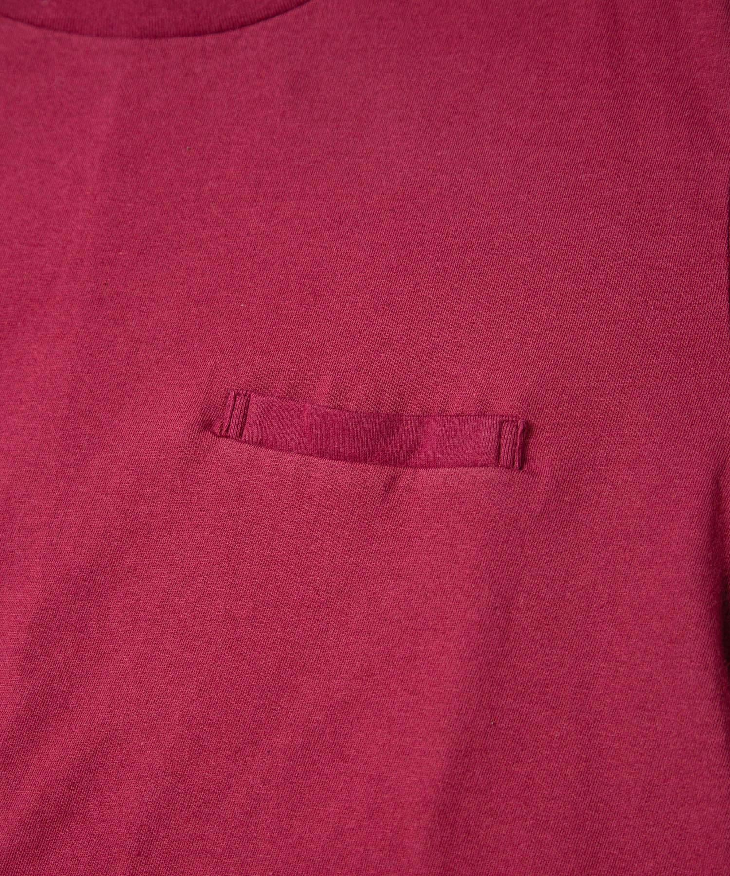 Load image into Gallery viewer, Natural Soft Cotton Crew Neck T-shirt - WINE