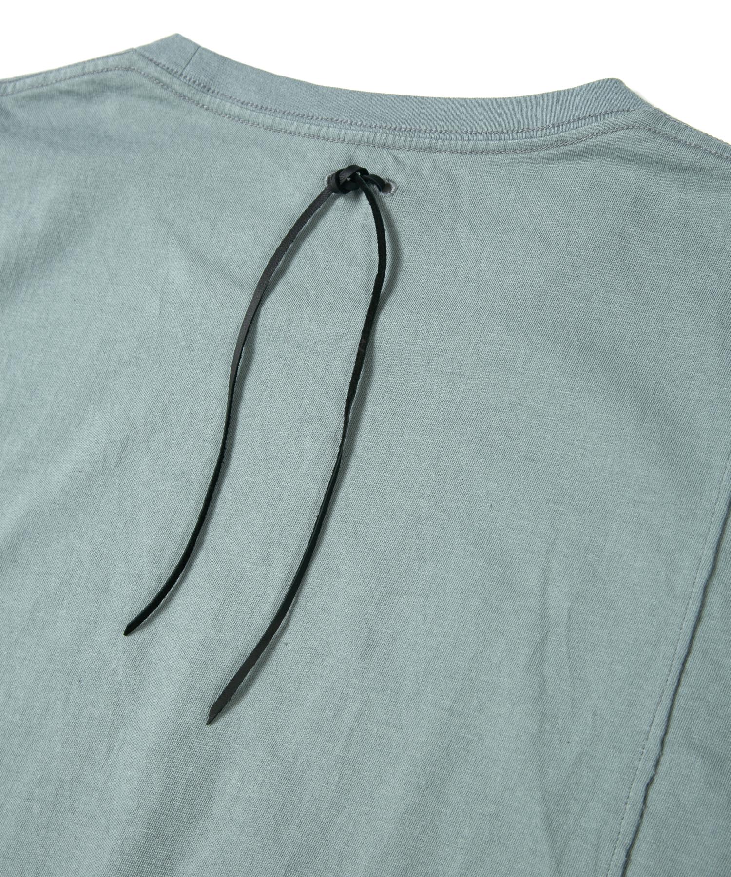 Load image into Gallery viewer, Natural Soft Cotton Oversize Crew Neck T-shirt - BLUE GRAY