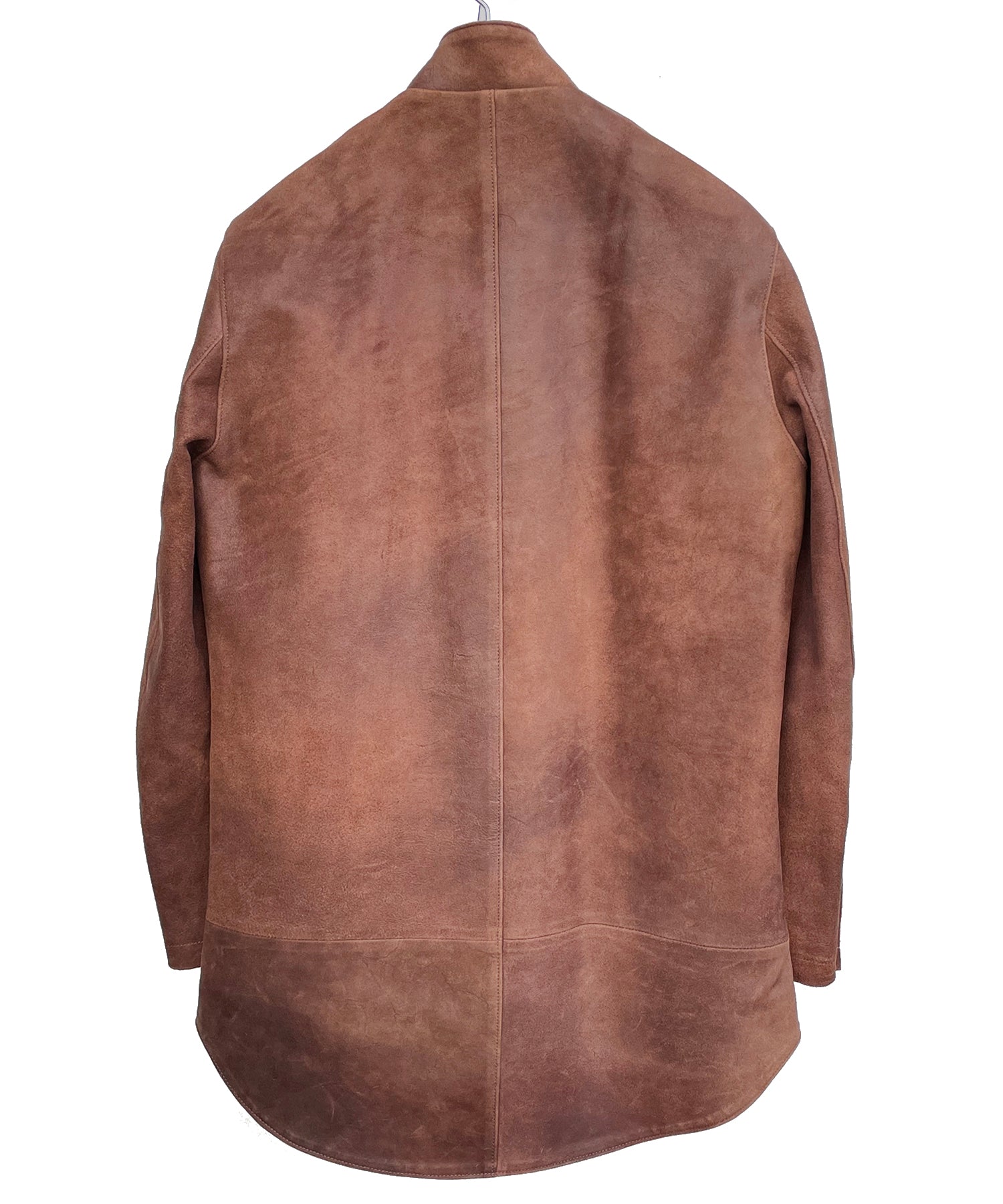 Load image into Gallery viewer, Random Wax Grazing Japan Cow hide "TRAMPER" Tramper Coat