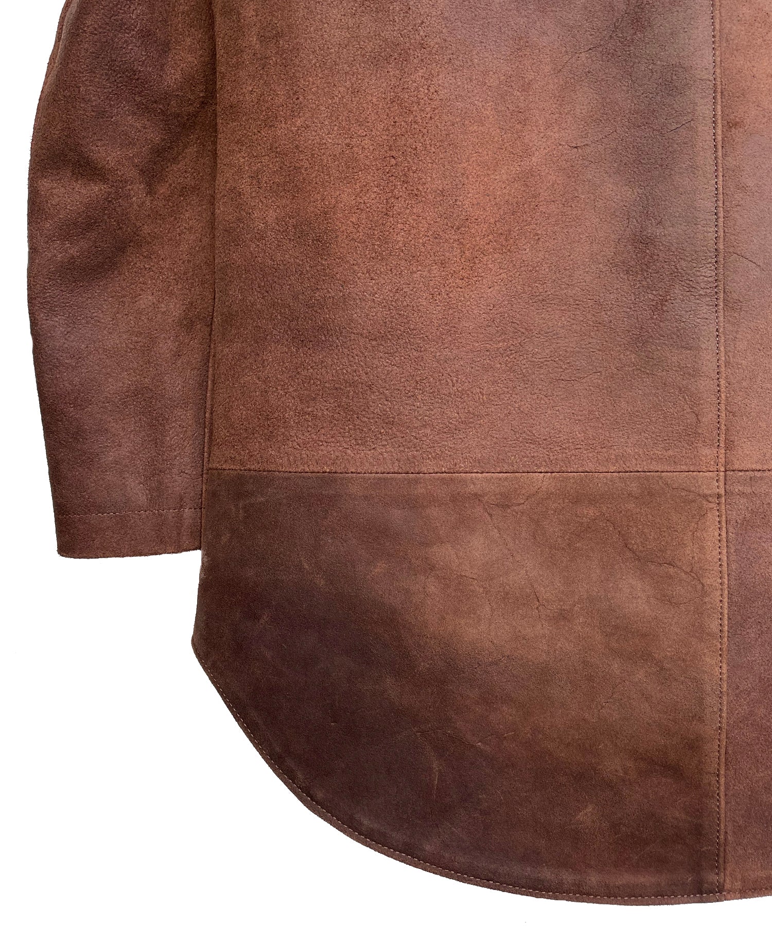 Load image into Gallery viewer, Random Wax Grazing Japan Cow hide "TRAMPER" Tramper Coat