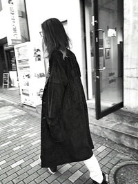 Load image into Gallery viewer, STRUM x JOHNNY BUSINESS Domestic Calf Suede Overcoat Type.JB